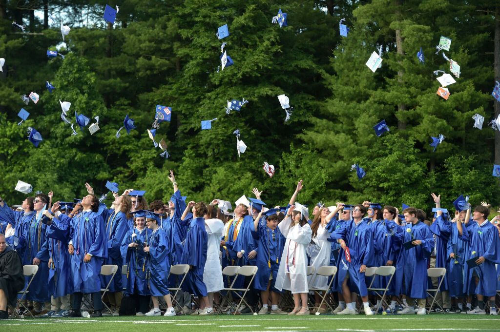 Newtown High School class of 2024 graduates 