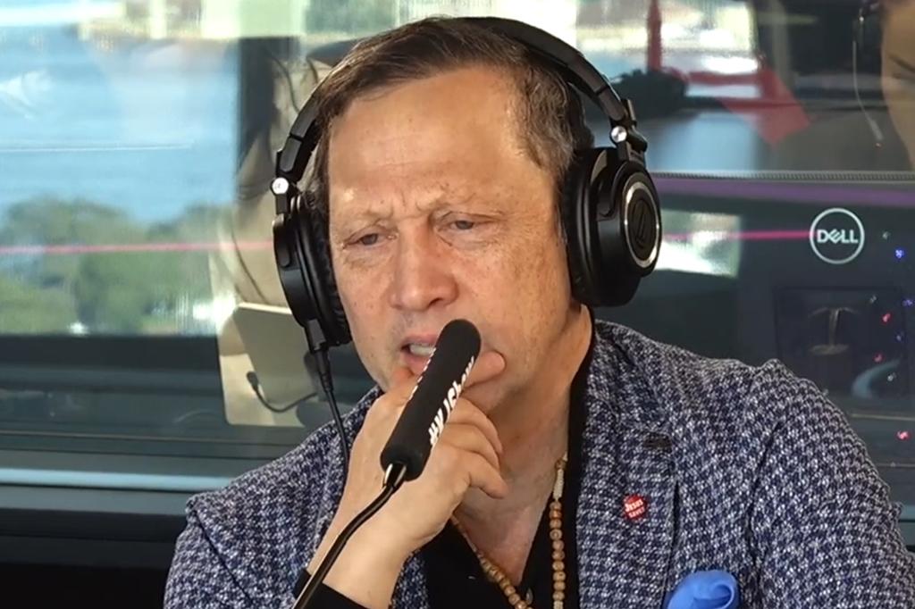 Rob Schneider said he was not in a joking mood when discussing a hot topic on The Kyle & Jackie O Show.