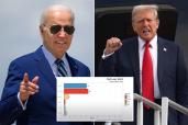 Republican presidential candidate and former U.S. President Donald Trump arrives for the first 2024 presidential debate with U.S. President Joe Biden, hosted by CNN in Atlanta, at Hartsfield-Jackson Atlanta International Airport, Georgia, U.S., June 27, 2024.