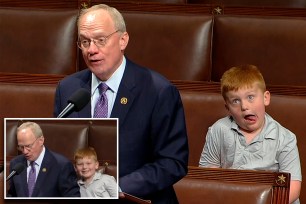 John Rose and son, Guy.