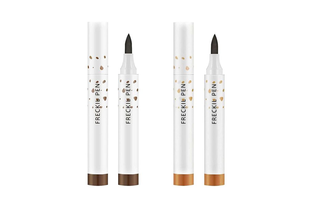 Two beauty pens to create freckles.