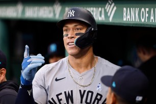 Aaron Judge has a good shot to go yard against on Tuesday.