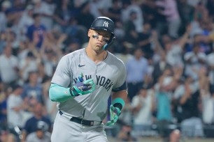 Aaron Judge has hit 30 homers for the Yankees to start the 2024 season.