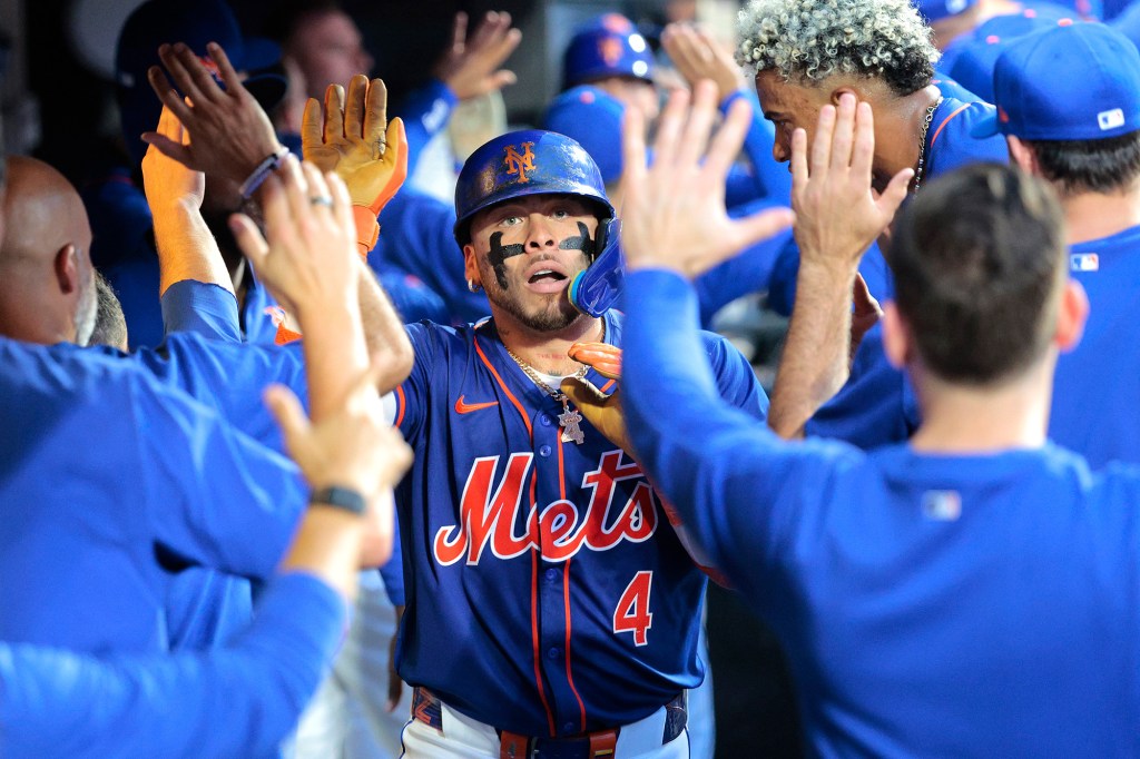 Francisco Alvarez is hitting .313 for the Mets this season.