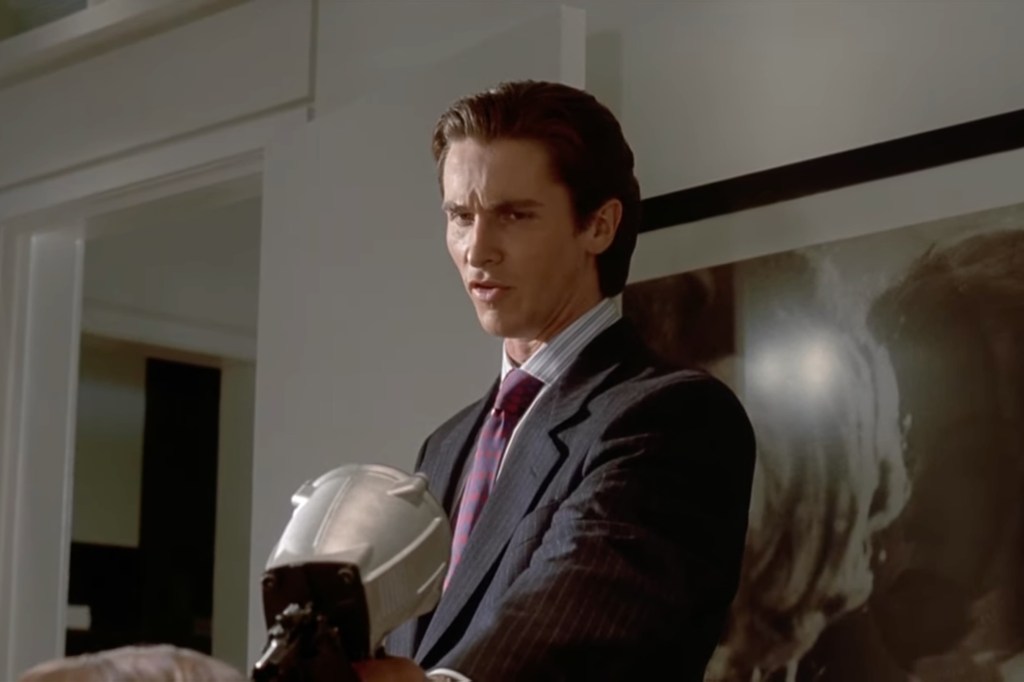 Christian Bale in "American Psycho"