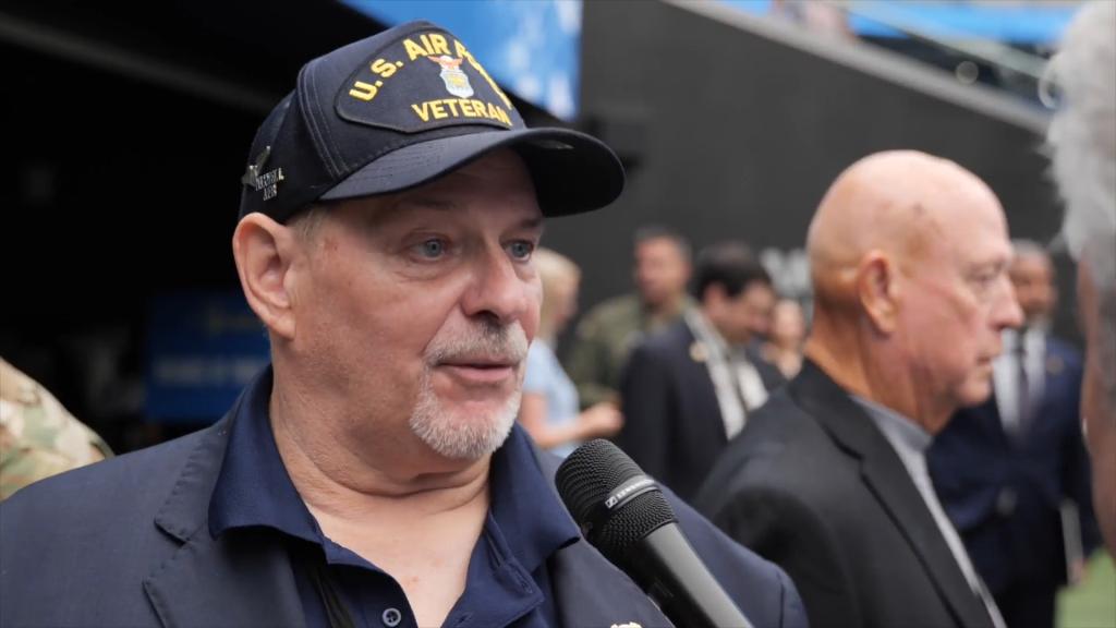 Vets were happy to speak about their service even in the 100-plus-degree heat at Vegas’ annual Day of Gratitude held Saturday, but many weren’t ready to commit to voting Trump or Biden in November.