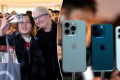 Apple CEO Tim Cook in China and iPhones