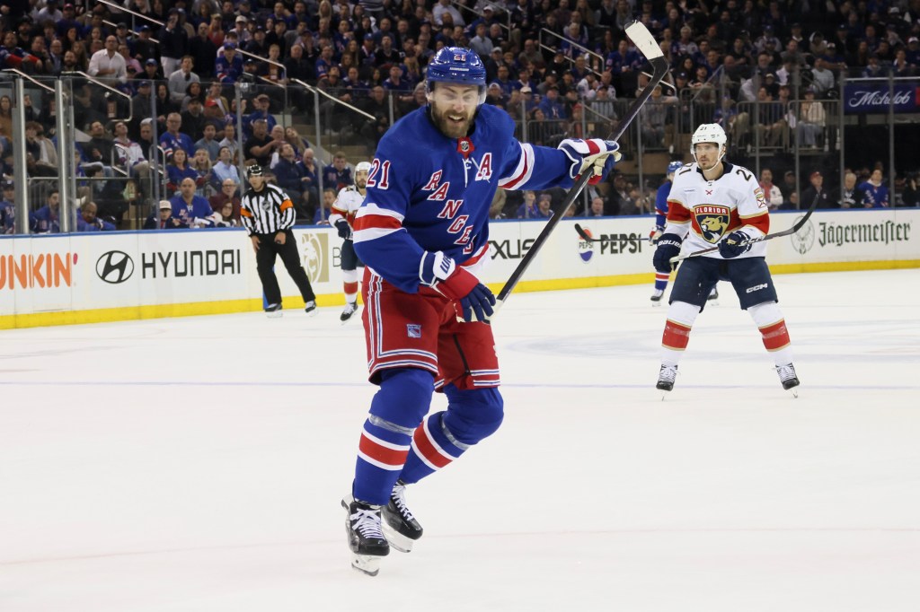 Barclay Goodrow was claimed by the Sharks after being waived by the Rangers.