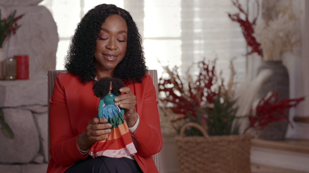 Shonda Rhimes, 54, in "Black Barbie."