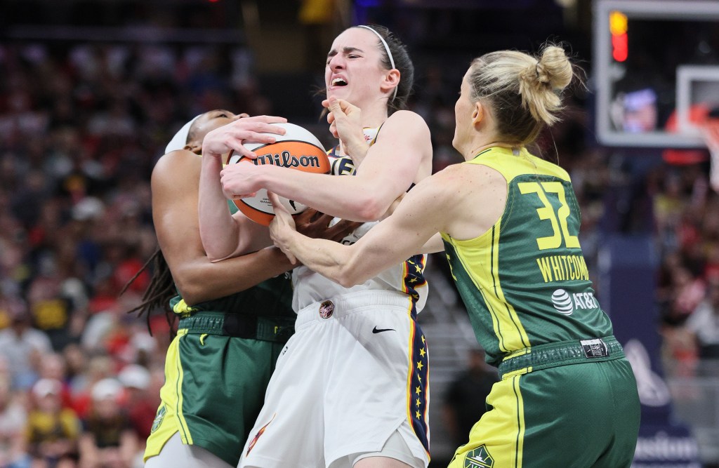 Caitlin Clark has been guarded physically since she stepped onto the WNBA court. 