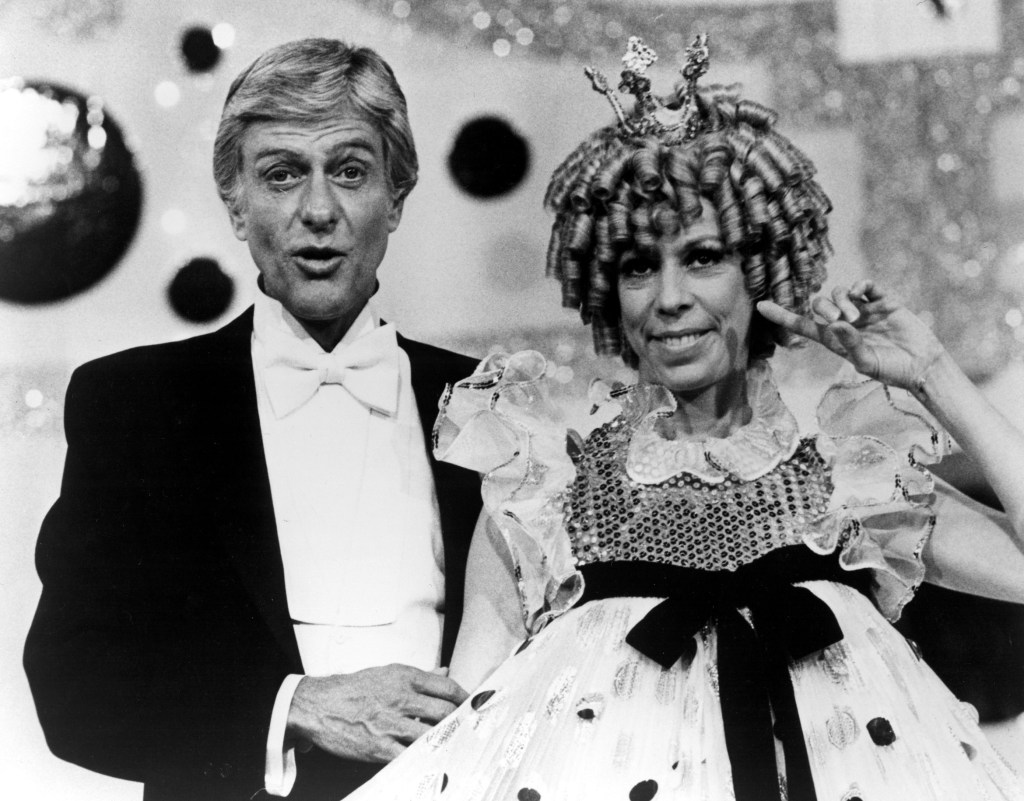  Dick Van Dyke and Carol Burnett on "The Carol Burnett Show." 