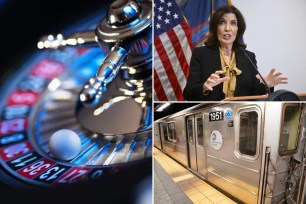 Speeding up the selection process for the metro area's three casino licenses could generate billions of dollars in much-needed revenue for the MTA after Gov. Kathy Hochul stalled the congestion toll, state pols say.