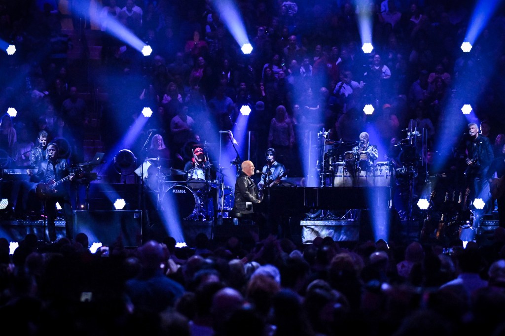 Billy Joel in the CBS special "Billy Joel: The 100th — Live at Madison Square Garden."