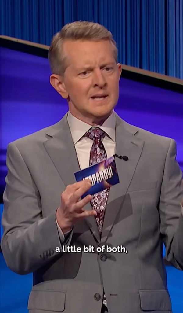 "Jeopardy!" host Ken Jennings