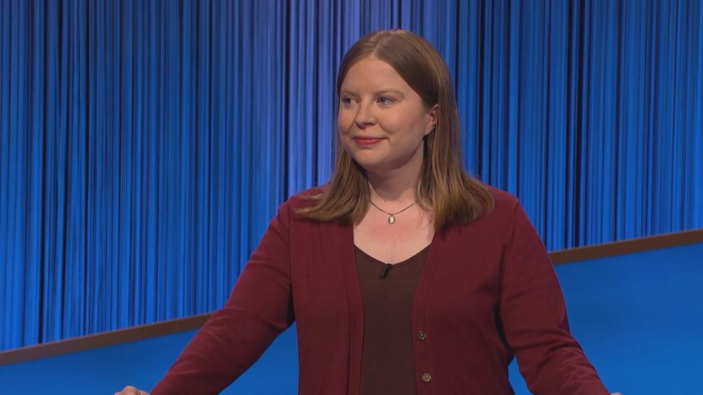 Adriana Harmeyer on "Jeopardy!"