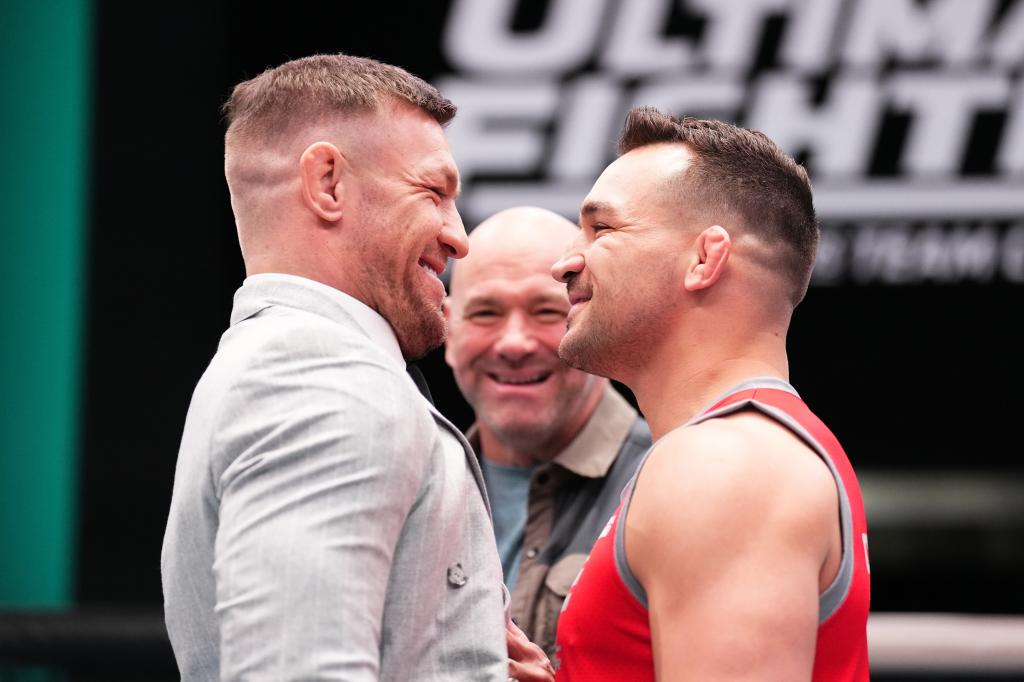 Conor McGregor and Michael Chandler were coaches of the Ultimate Fighter to build the fight suspense. 