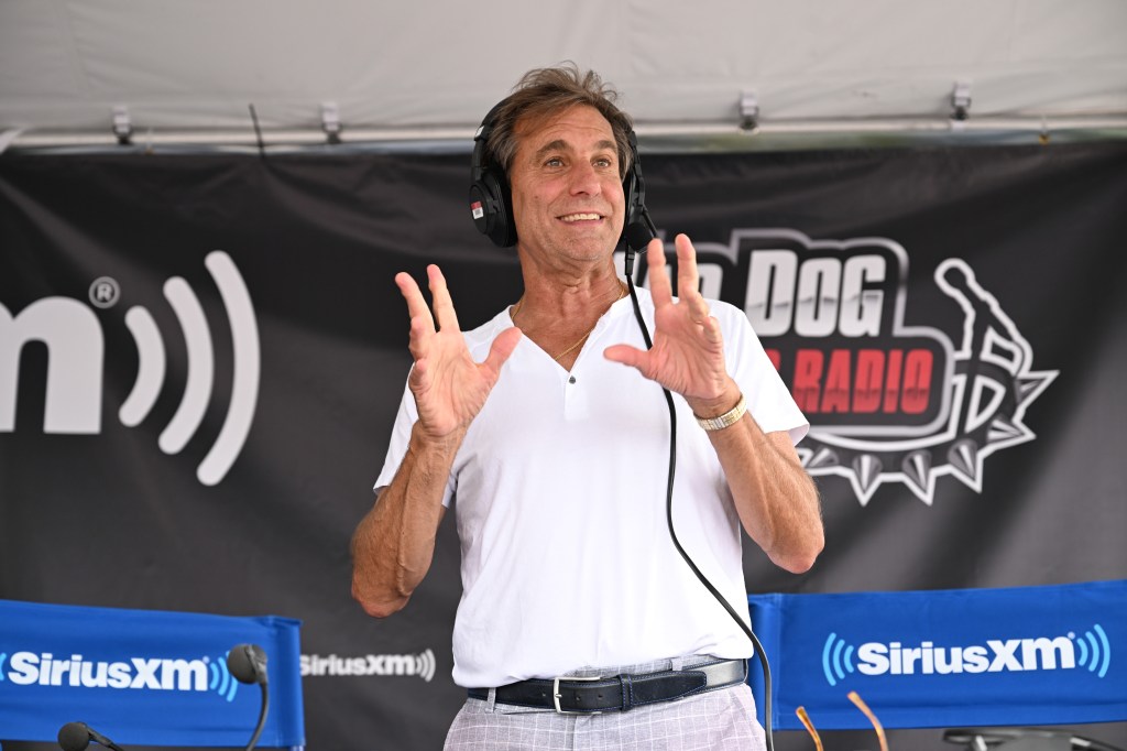 Chris "Mad Dog" Russo attends the SiriusXM's Chris "Mad Dog" Russo returns to Bar A at the Jersey Shore on August 04, 2023 in New York City.