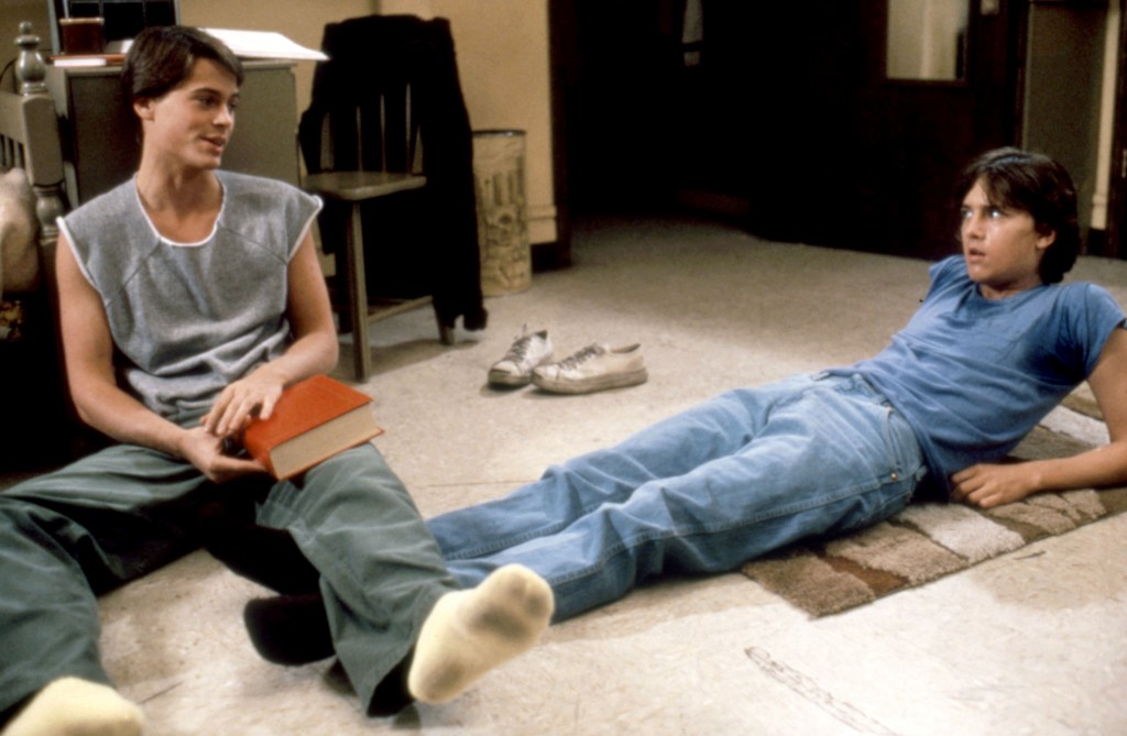 Rob Lowe and Andrew McCarthy in "Class" in 1983. 