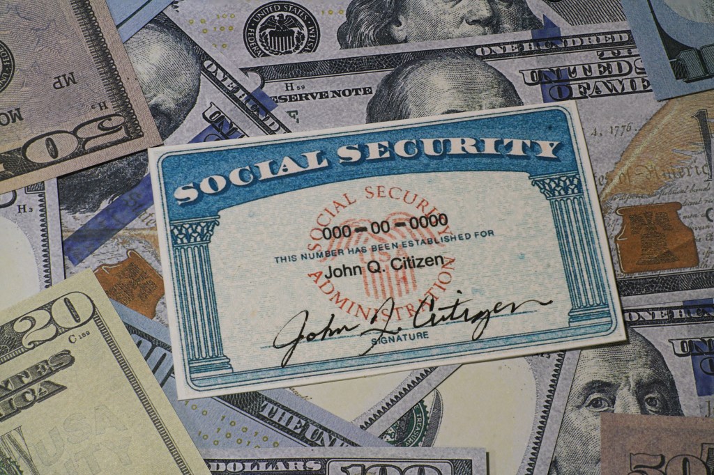 fake social security card