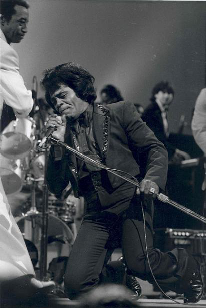 James Brown at the Apollo Theater.