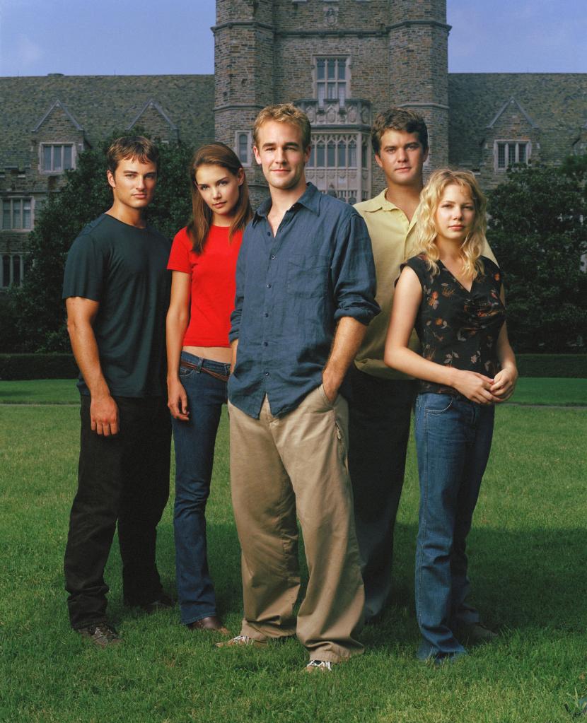 The cast of "Dawson's Creek"