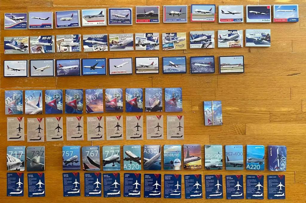 Delta Air Lines Has Secret Trading Cards, Which Have Been Around for 2 Decades  Here's How to Score One!