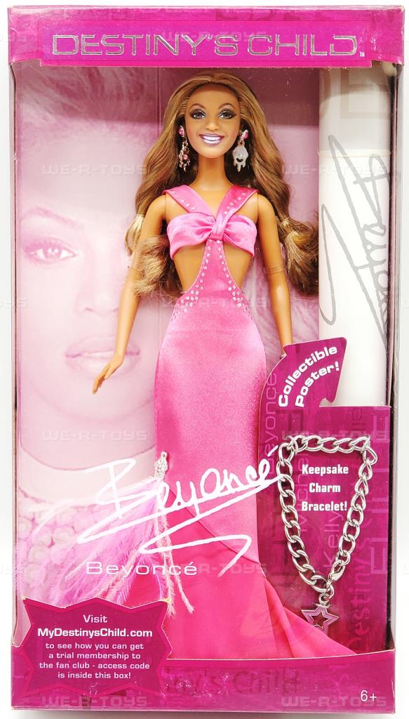 Beyoncé's Barbie was revealed in 2005.