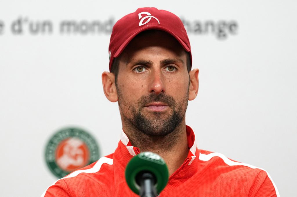 Novak Djokovic won't have a chance to defend his French Open title this year.