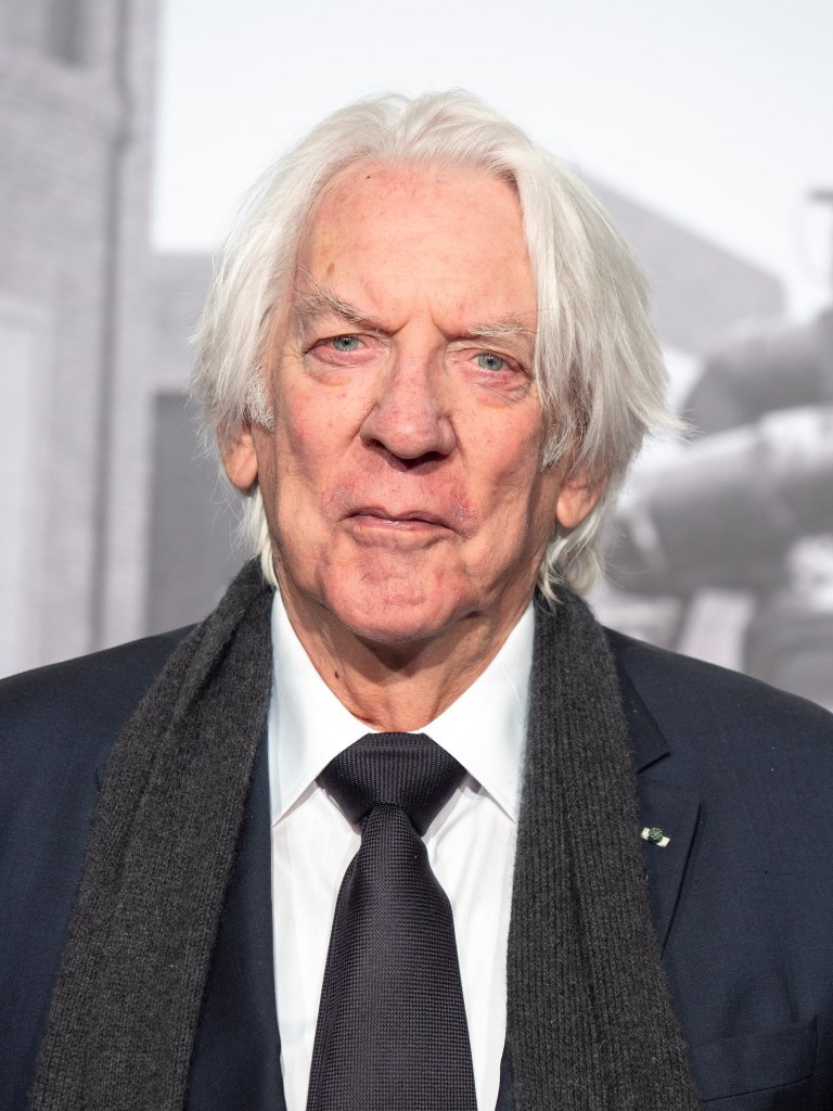 One of Donald Sutherland's final outings at the Opening Ceremony of the 11th Film Festival Lumiere on October 12, 2019 in Lyon, France.