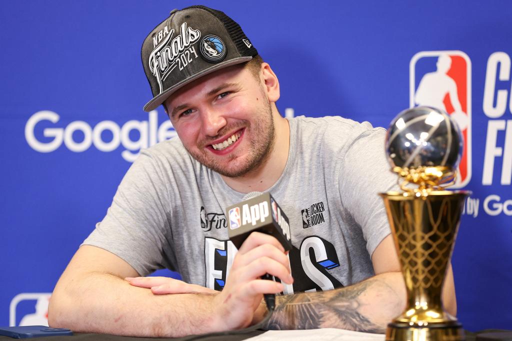 Luka Doncic and the Mavericks will face the Celtics in the NBA Finals.