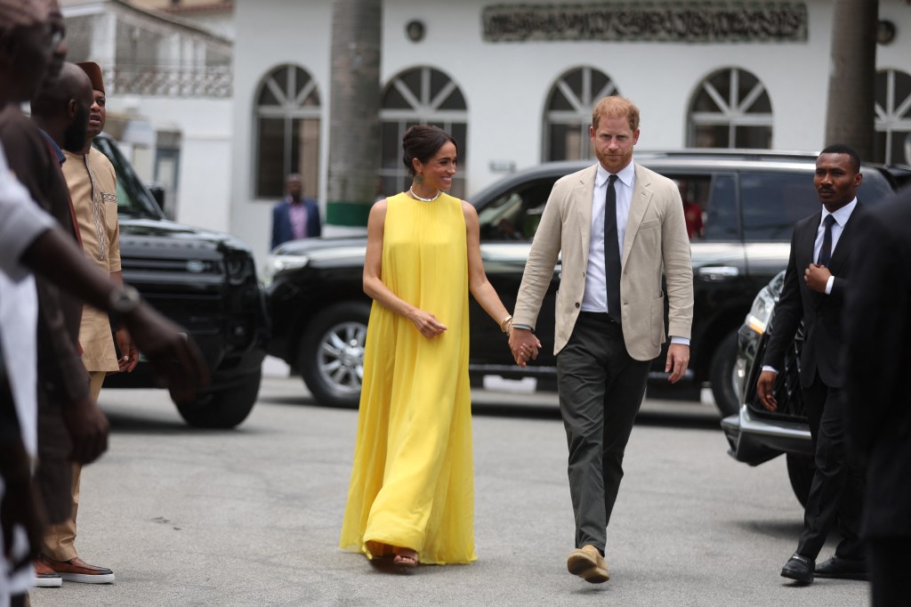 Meghan Markle and Prince Harry. 