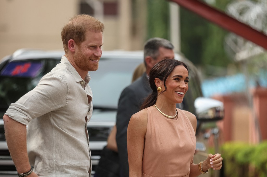 Prince Harry and Meghan Markle. 