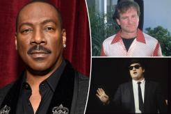 Eddie Murphy recalls when John Belushi and Robin Williams allegedly offered him coke: ‘God was looking over me’