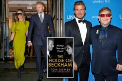 David and Victoria Beckham, worth $575m, are such bad tippers Elton John calls them the ‘Takums’: Book