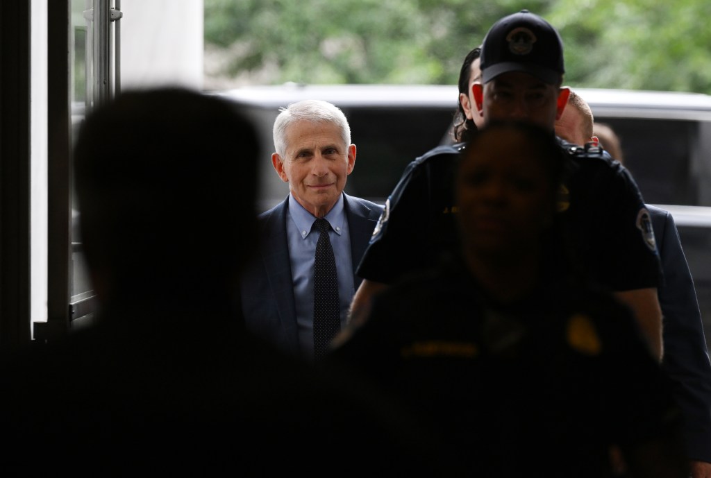 Former Director of the National Institute of Allergy and Infectious Diseases, Dr. Anthony Fauci arrives for a hearing on the Coronavirus Pandemic at Rayburn House Office Building on Monday June 3, 2024 in Washington, DC.