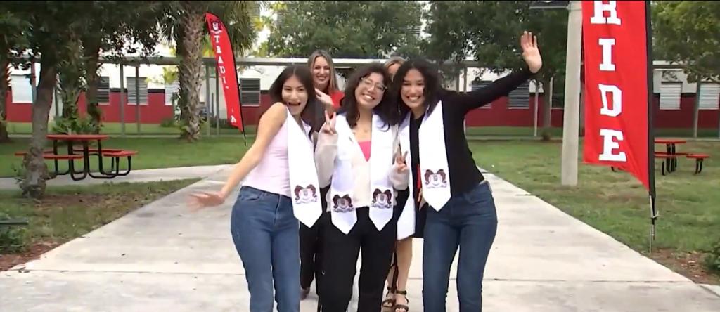 Triplets from Cooper City High School