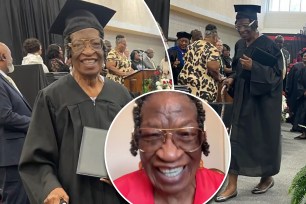 An 85-year-old Georgia woman graduated from high school on Saturday — 67 years after her original would-be graduation date — in front of her family and the community she steadily serves.