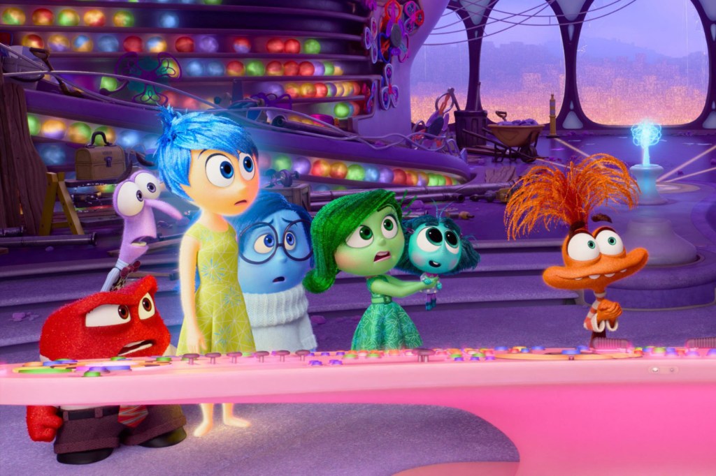 "Inside Out 2" chronicles a teenager's journey with four new emotions -- Anxiety, Envy, Ennui and Embarrassment