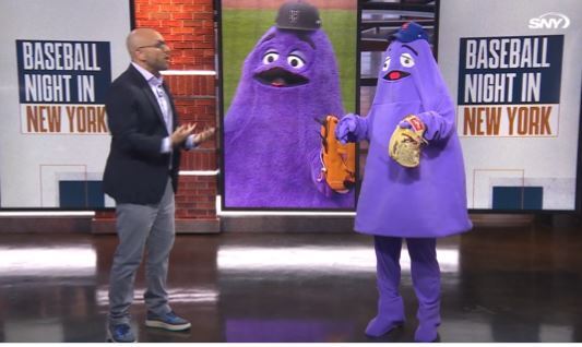Sal Licata offered an apology to Grimace for his all-too-personal attack on the McDonald's mascot.