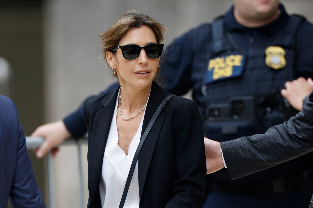 Hallie Biden leaving federal court after testifying in her brother-in-law's trial.