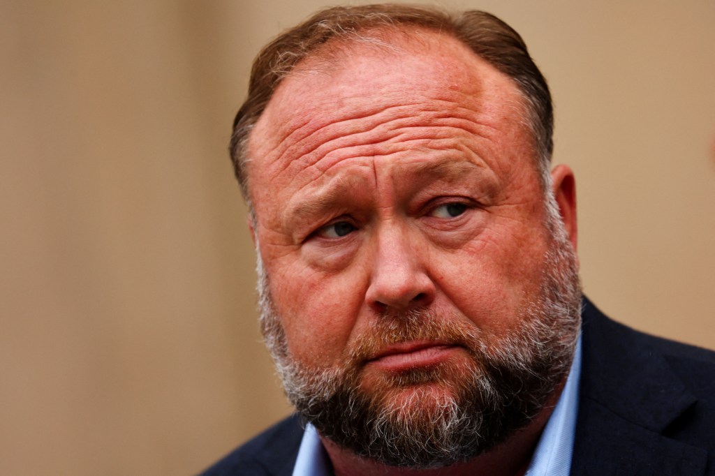 Infowars founder Alex Jones will liquidate his assets to meet a $1.5 billion judgment against him.