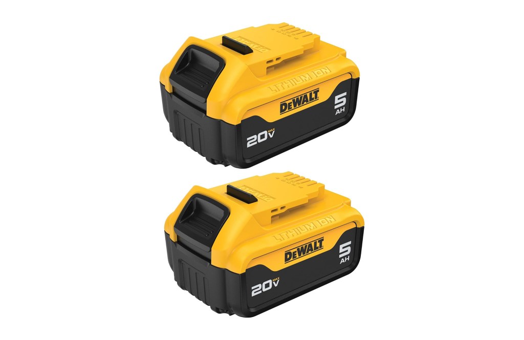 DEWALT 20V MAX 5 Ah Lithium Ion Battery 2-Pack