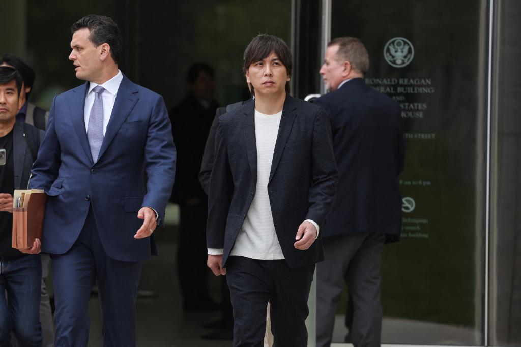 Ippei Mizuhara, the former interpreter for Japanese baseball star Shohei Ohtani, walks outside the federal court in Santa Ana, California, U.S., June 4, 2024. 