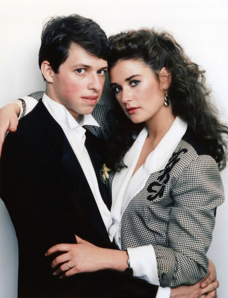 Jon Cryer and Demi Moore in "No Small Affair"