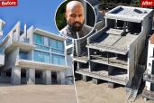 Months after purchasing a $53 million Tadao Ando designed home, Kanye West demolished the carefully crafted home and replaced it with his own unconventional designs wanting to turn it into a post-apocalyptic shelter, and causing its value to drop by $14 million.