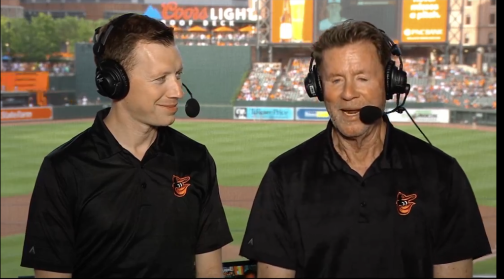 Kevin Brown appeared shocked over jokes that Jim Palmer made over last year's suspension. 