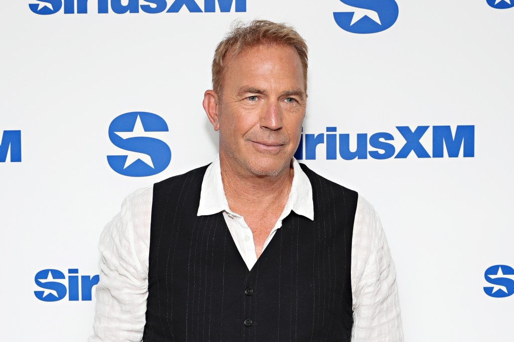 Kevin Costner at the SiriusXM Studios