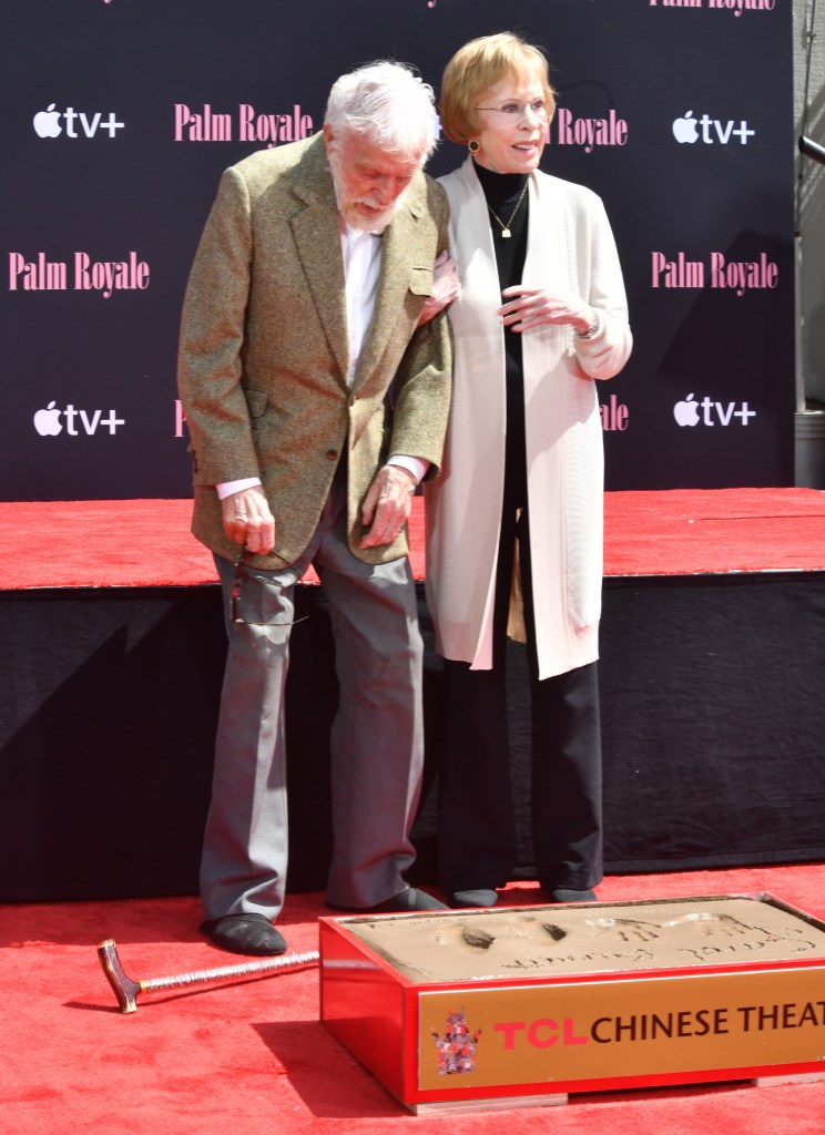 Dick Van Dyke and Carol Burnett. 