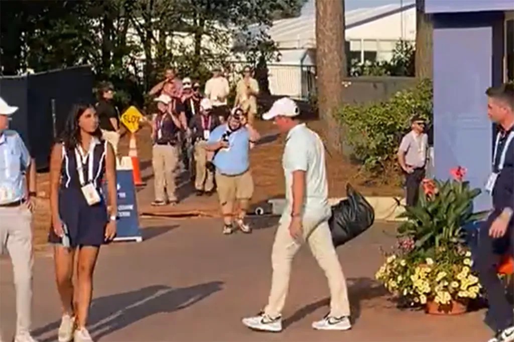 Rory McIlroy exits US Open.