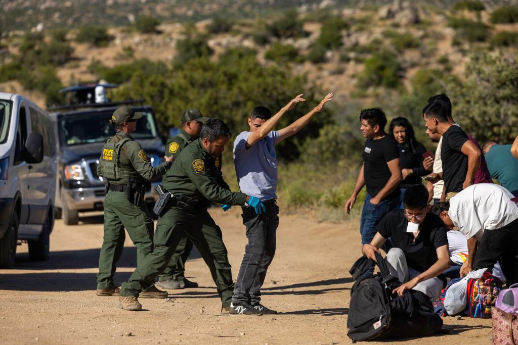 Since President Biden came into office, some 7.2 million undocumented migrants have crossed into the US.